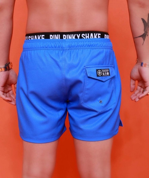 PINKY SHAKE（ピンキーシェイク） 水着 toxic logo shorts メンズ