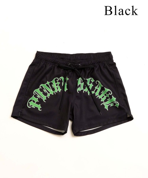 PINKY SHAKE(ピンキーシェイク) 水着 toxic logo shorts メンズ PINKY SHAKE(ピンキーシェイク) 水着 toxic logo shorts メンズ