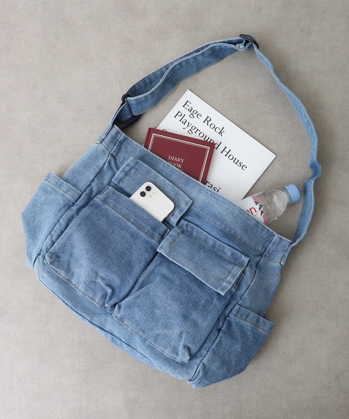 FUNALIVE ショルダーバッグ RUCCHE デニムショルダーBAG メンズ