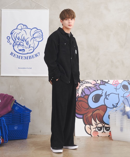 Remember. セットアップ Corduroy Shirt Jacket / コーデュロイシャツ