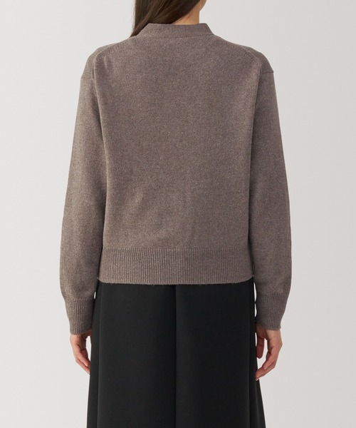 カーディガン 「洗える」KNIT BASIC ミドル カーディガン レディース 無印良品 カーディガン 婦人 洗えるウールミドルゲージVネック