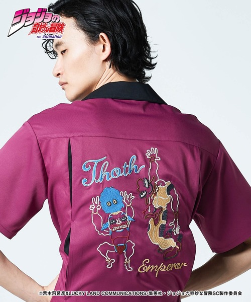 glamb ジョジョ コラボシャツ ホルホース&ボインゴ glamb（グラム） シャツ Hol Horse ＆ Boingo Shirt / ホル・ホース