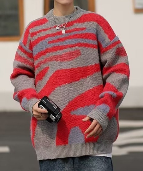 MGV（エムジーヴィー） セーター ニット ストリートグラデーション