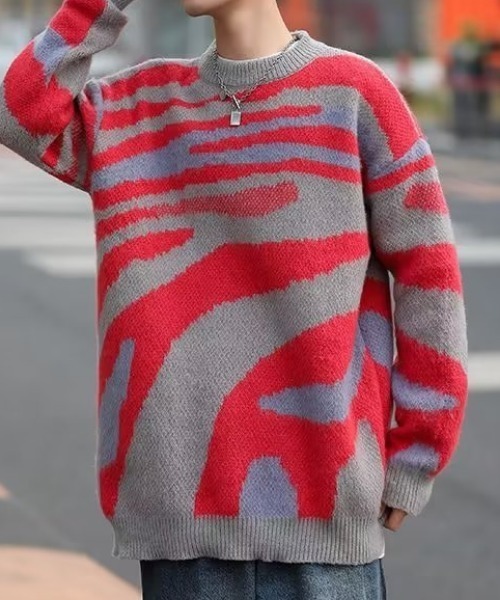 MGV（エムジーヴィー） セーター ニット ストリートグラデーション