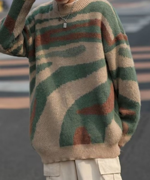 MGV（エムジーヴィー） セーター ニット ストリートグラデーション