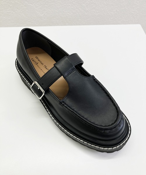 ORiental TRaffic モカシン 黒&ベージュ2足 26cm ORiental TRaffic モカシン 黒&ベージュ2足 26cm