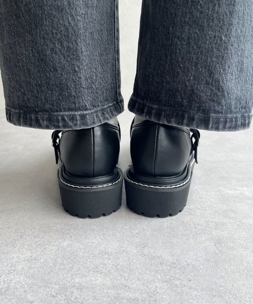 デッキシューズ モカシン Tストラップシューズ 31382 レディース | ORiental TRaffic | 04