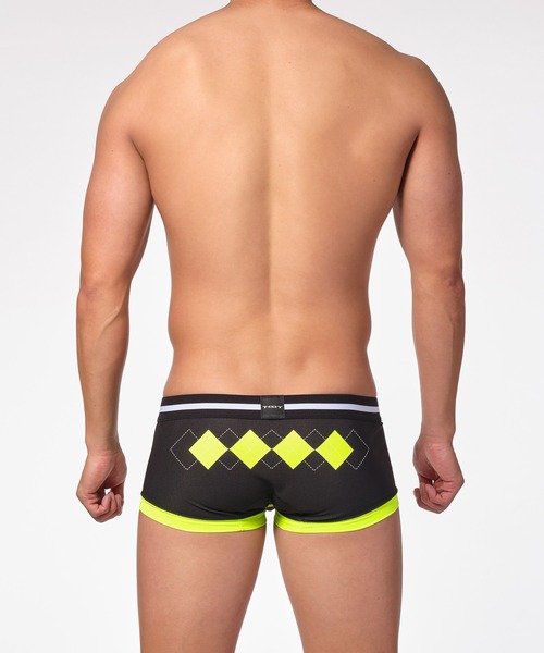 【ANTIGEL】新作★SOUS LES OMBELLES★ボクサータイプ TOOT ボクサーパンツ BOXER/Neon Argyle Mesh Boxer : ZOZOTOWN