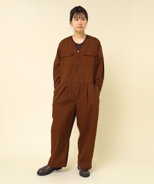 RNA-N-WORK PRODUCT サロペット ブラウン Mサイズ RNA-N（アール