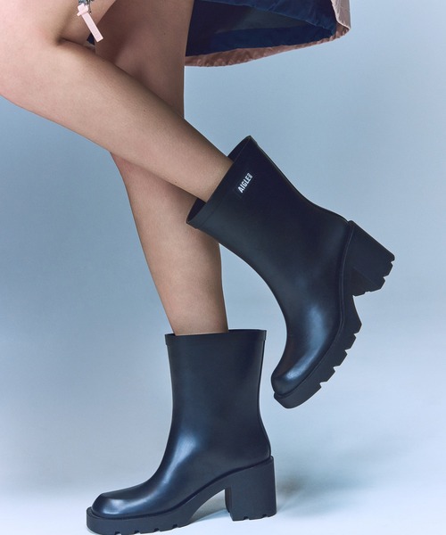 AIGLE ブーツ 厚底 ボリュームソール 完全防水 モンソー