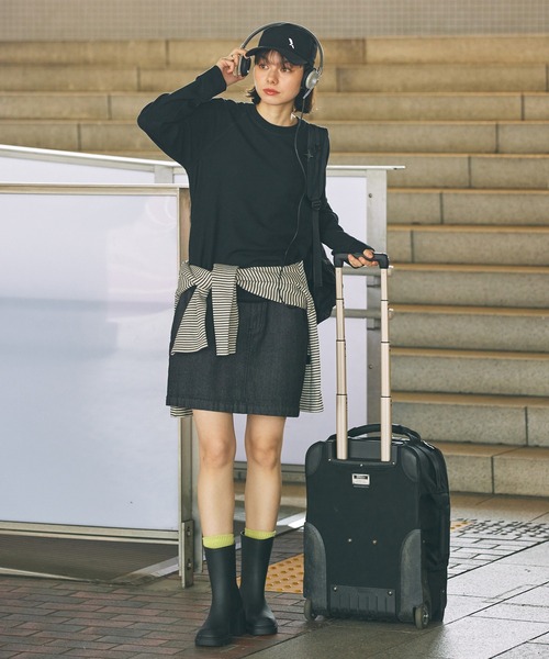 AIGLE（エーグル） ブーツ 厚底 ボリュームソール 完全防水 モンソー