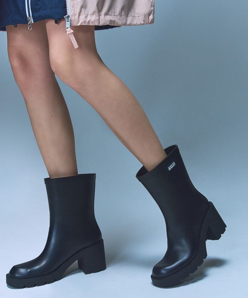 AIGLE ブーツ 厚底 ボリュームソール 完全防水 モンソー