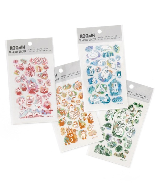 ムーミン 4サイズ ステッカー 楽天市場】ムーミン 4size STICKER MOOMIN 4サイズ 1シート