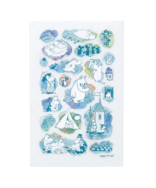 MOOMIN ステッカー ムーミン カラー転写シール : ZOZOTOWN Yahoo!店