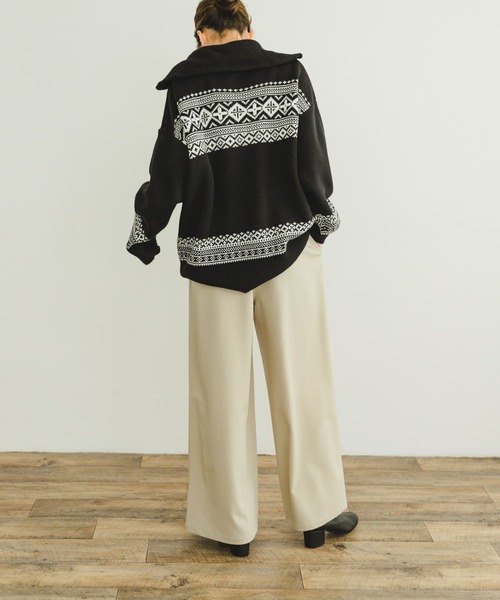 URBAN RESEARCH ITEMS / アーバンリサーチ アイテムズ ハーフジップニット ITEMS URBANRESEARCH ニット セーター ハーフジップニット