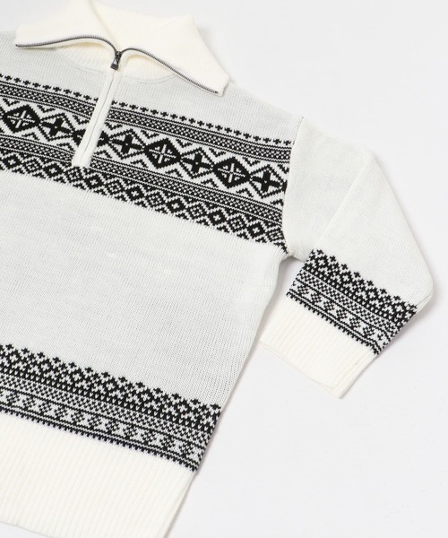 ITEMS URBANRESEARCH ニット セーター ハーフジップニット