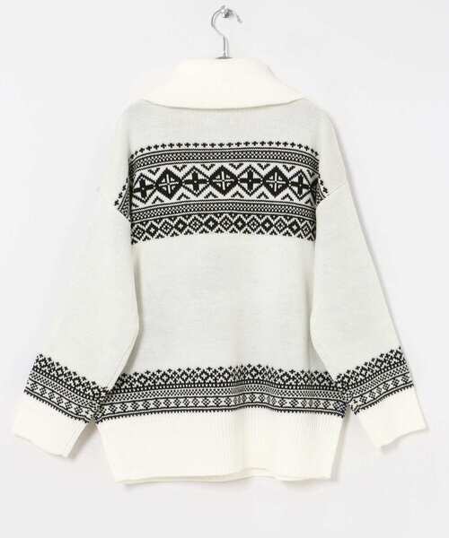 ITEMS URBANRESEARCH ニット セーター ハーフジップニット