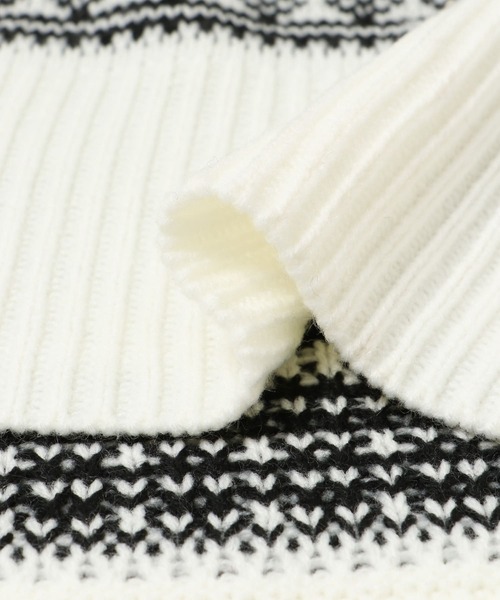 ITEMS URBANRESEARCH ニット セーター ハーフジップニット