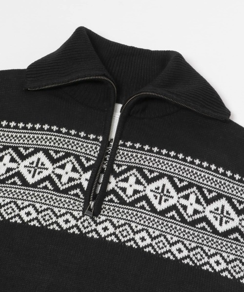 URBAN RESEARCH ITEMS / アーバンリサーチ アイテムズ ハーフジップニット ITEMS URBANRESEARCH ニット セーター ハーフジップニット