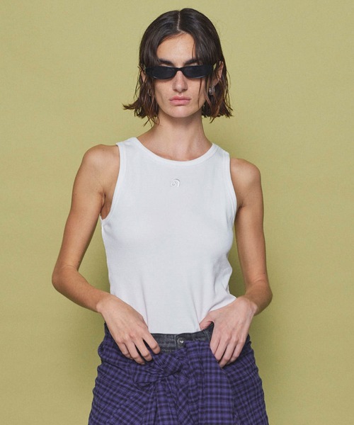 タンクトップ ノースリーブ 2WAY Neck MS Tank Top/2WAYネックMSタンクトップ「MAISON SPECIAL/メゾンスペシャル MAISON SPECIAL タンクトップ ノースリーブ 2WAY Neck MS Tank