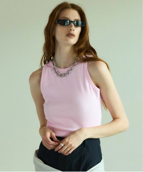 タンクトップ ノースリーブ 2WAY Neck MS Tank Top/2WAYネックMSタンクトップ「MAISON SPECIAL/メゾンスペシャル