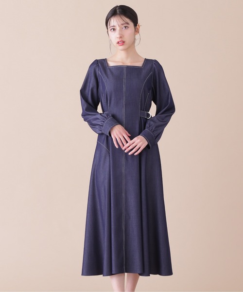 ジルスチュアート JILLSTUART✨美品✨ロングフレアワンピース　マキシ　紫 ジルスチュアート JILLSTUART✨美品✨ロングフレアワンピース