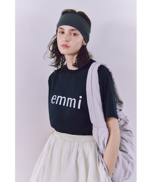 emmi スカート 「10th」「ONLINE限定カラー」emmiロゴジャガード