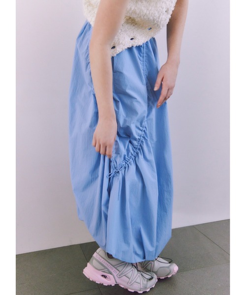 emmi スカート 「10th」「ONLINE限定カラー」emmiロゴジャガード