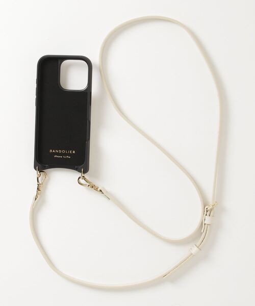 【BANDOLIER】DONNA iPhoneケース Donna Crossbody Phone Case - Black/Silver – Bandolier