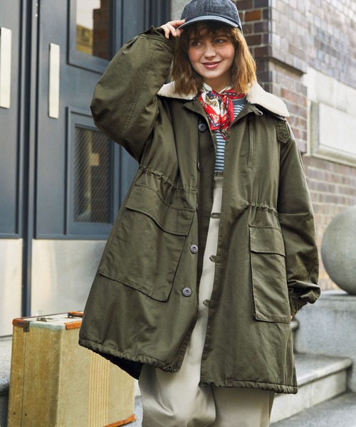 MONO-MART LADY'S」 コート FREE カーキ レディース : ZOZOTOWN Yahoo