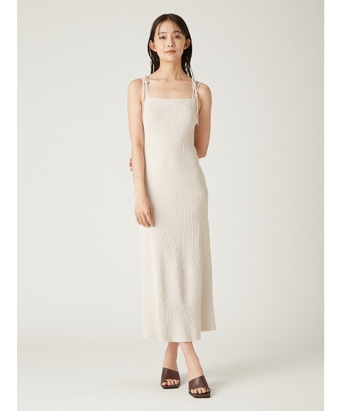 FRAY I.D ベアキャミワンピース&カーデアンサンブル FRAY I.D ワンピース ベアキャミワンピース＆カーデアンサンブル