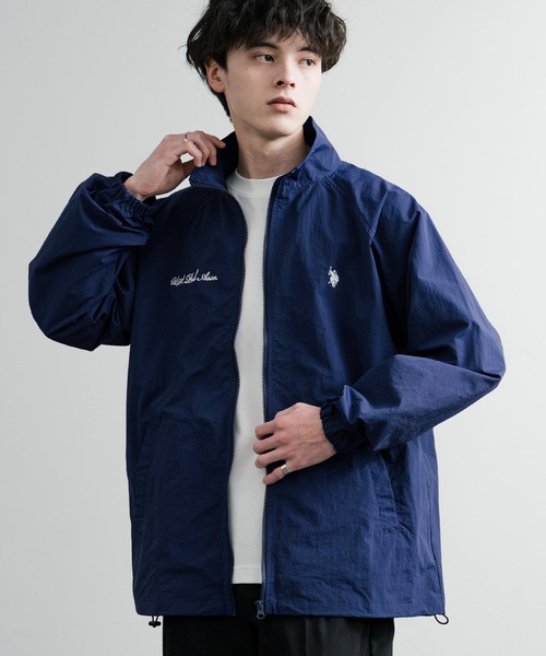 Polo 黒 ナイロンジャケット 90s USA ポロスポーツ ラルフローレン ナイロンジャケット 黒