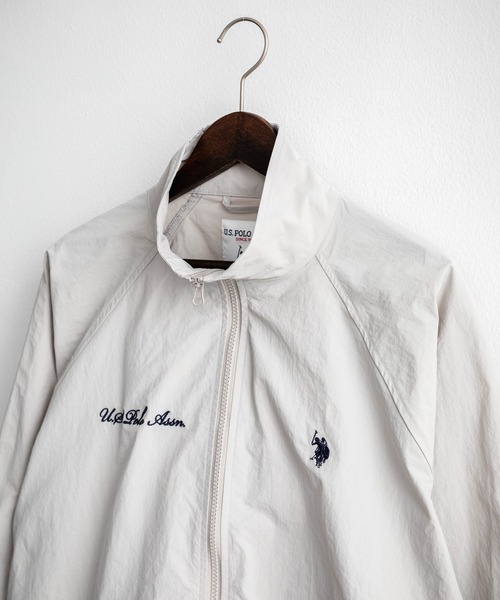 Polo Ralph Lauren ポロ刺繍 スタンドカラー ナイロンジャケット Polo Ralph Lauren ポロ刺繍 スタンドカラー ナイロンジャケット
