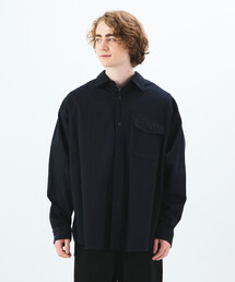 ORCIVAL - チロル The Rachel Men's French striped shirt White / black