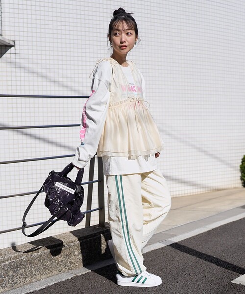 FREAK'S STORE ベスト ジレ シャイニー オーガンジーベスト