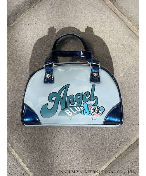 MURUA（ムルーア） ハンドバッグ エンジェルブルー×MURUA ミニボストン