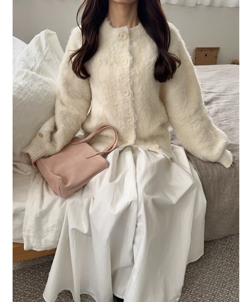 カーディガン 「 Ogue. 」 mote funwari cardigan（モテふんわりカーディガン） レディース Ogue. ] mote funwari cardigan（モテふんわりカーディガン