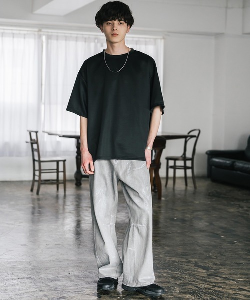 Rocky Monroe tシャツ 接触冷感 オーバーサイズサイドスリット