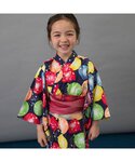 浴衣 「すっぽり着られる」Girls浴衣_帯つ...の詳細画像4