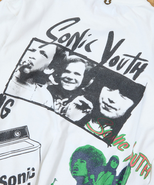 Insonnia Projects / SONIC YOUTH プリントTシャツ Insonnia PROJECTS tシャツ Projects / SONIC YOUTH GRUB IN