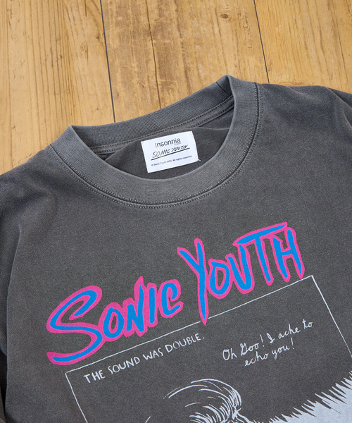 Sonic Youth Insomnia Tシャツ グレー Amazon | [オソマロ] [ソニックユース]SONIC YOUTH Tシャツ Goo