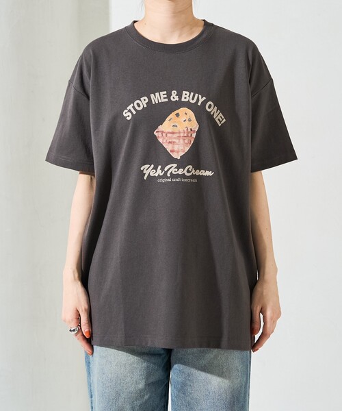 FREAK'S STORE tシャツ 限定展開 YEH ice cream フロント ロゴ