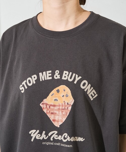 FREAK'S STORE tシャツ 限定展開 YEH ice cream フロント ロゴ