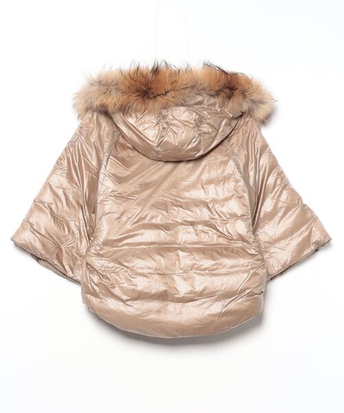 【極美品】 TATRAS タトラス ノーカラーダウンジャケット ベージュ 02 TATRAS（タトラス） アウター ダウン NORKO ノルコ ノーカラーダウン