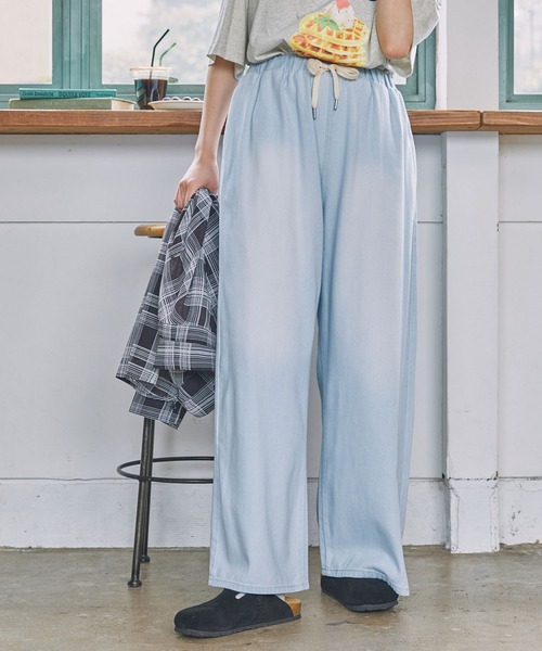 ウォッシュ加工 イージーデニムパンツ FREAK'S STORE/ウォッシュ加工 イージーデニムパンツ｜Daytona