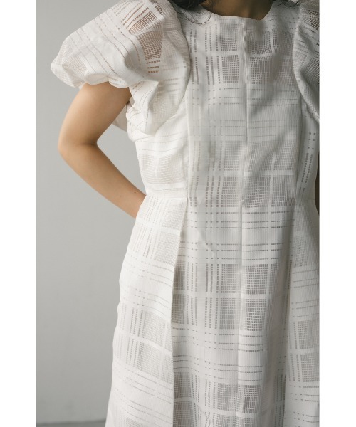 STYLEMIXER シアーチェックワンピース STYLEMIXER | シアーチェックワンピース (ワンピース(ロング