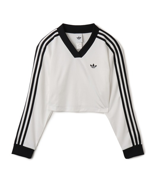 tシャツ adidas JACQUARD LS TOP / アディダス ジャガード ロング スリーブ トップ レディース adidas tシャツ JACQUARD LS TOP / アディダス ジャガード