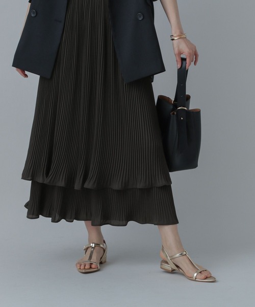 GLOBAL WORK（グローバルワーク） スカート MATINEE LINE/プリーツ