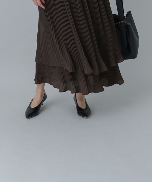 GLOBAL WORK（グローバルワーク） スカート MATINEE LINE/プリーツ