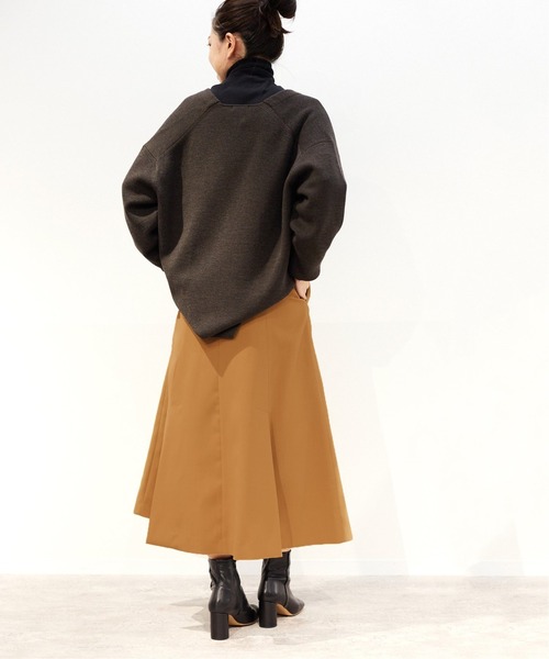 VERMEIL par iena 「VERMEIL iena」 フレアスカート 38 パープル